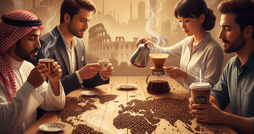 ثقافة القهوة بين الشعوب