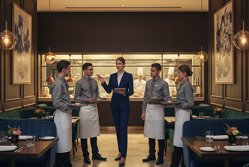 قيادة فريق المطعم باحتراف