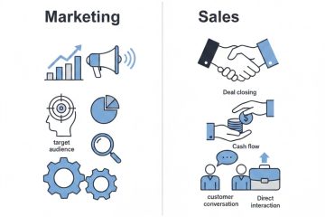 الفرق بين التسويق والمبيعات